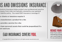 Errors and omissions insurance for bookkeepers